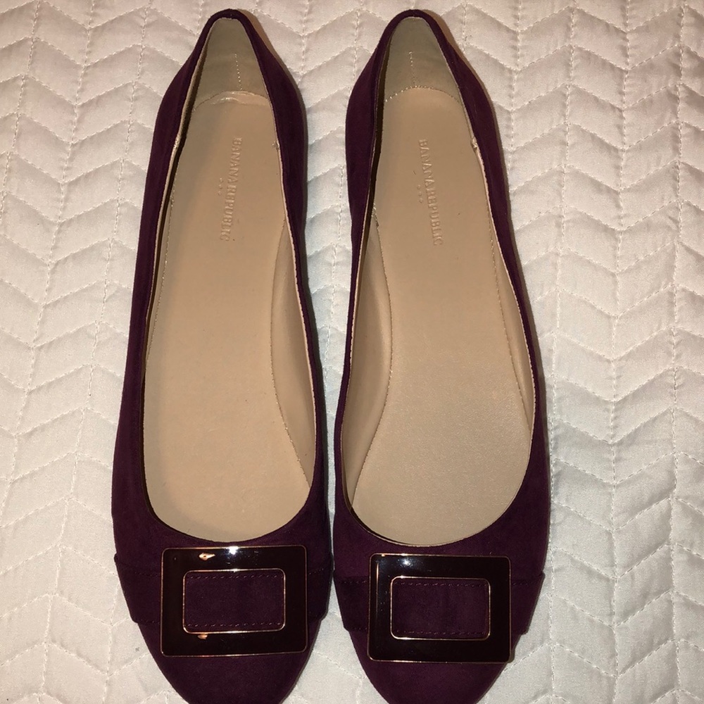 Purple flats